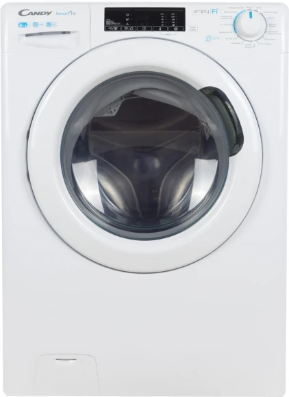 Стиральная машина Candy Smart Pro CSOW4 1364T/2-07 класс: B загр.фронтальная макс.:6кг (с сушкой) белый
