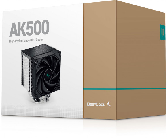 Устройство охлаждения(кулер) Deepcool AK500 Soc-AM5/AM4/1200/1700/1851 черный 4-pin 25.9-31.5dB Al+Cu 240W 1040gr Ret (R-AK500-BKNNMT-G)