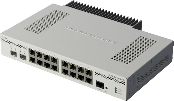 Маршрутизатор MikroTik CCR2004-16G-2S+PC 10/100/1000BASE-TX/SFP/SFP+ белый Маршрутизатор MikroTik CCR2004-16G-2S+PC 10/100/1000BASE-TX/SFP/SFP+ белый