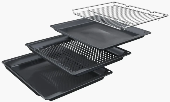 Духовой шкаф Электрический Bosch HNG978NB1 черный