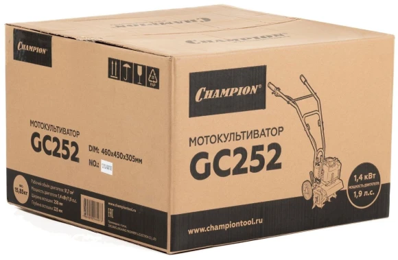 Культиватор Champion GC252 1.9л.с. Культиватор Champion GC252 1.9л.с.