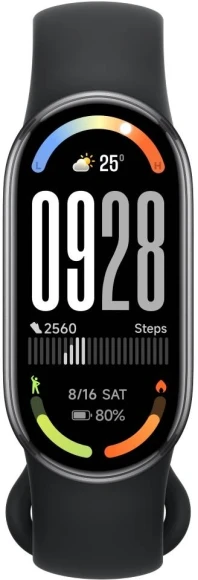 Фитнес-трекер Xiaomi Smart Band 10 AMOLED корп.:черный рем.:черный (BHR07PYGL)