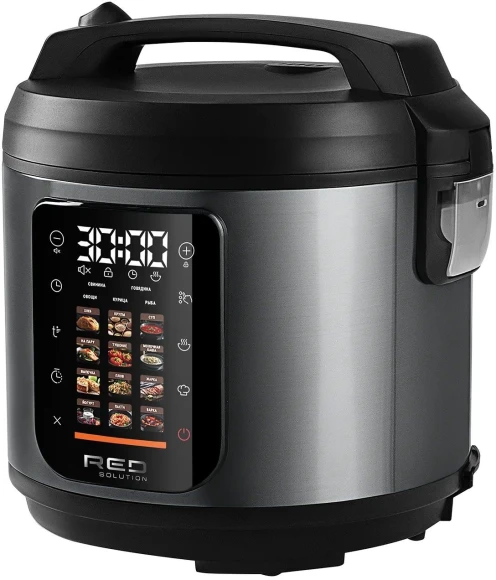 Мультиварка Red Solution M4100 5л 860Вт черный/стальной Мультиварка Red Solution M4100 5л 860Вт черный/стальной
