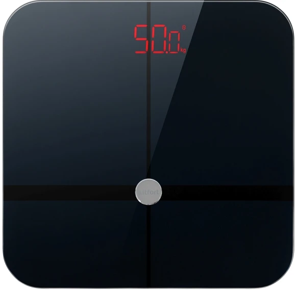 Весы напольные электронные Kitfort КТ-807 макс.180кг черный