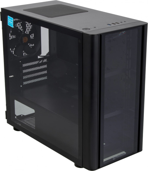 Корпус Thermaltake V150 TG черный без БП mATX 3x120mm 3x140mm 2xUSB2.0 1xUSB3.0 audio bott PSU