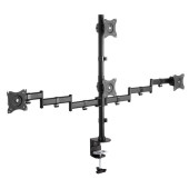 Кронштейн для мониторов Arm Media LCD-T16 черный 15"-32" макс.40кг настольный поворот и наклон верт.перемещ. Кронштейн для мониторов Arm Media LCD-T16 черный 15"-32" макс.40кг настольный поворот и наклон верт.перемещ.