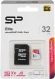 Флеш карта microSDHC 32GB Silicon Power SP032GBSTHBV1V20SP Elite + adapter Флеш карта microSDHC 32GB Silicon Power SP032GBSTHBV1V20SP Elite + adapter