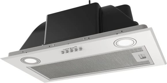 Вытяжка встраиваемая Vitek VT-BH 6010 W белый управление: кнопочное (1 мотор)