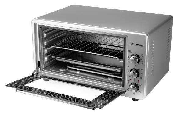 Мини-печь Starwind SMO2022 42л. 1600Вт серый