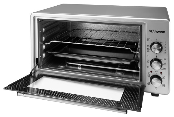 Мини-печь Starwind SMO2022 42л. 1600Вт серый
