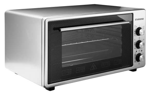 Мини-печь Starwind SMO2022 42л. 1600Вт серый