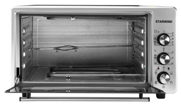 Мини-печь Starwind SMO2022 42л. 1600Вт серый