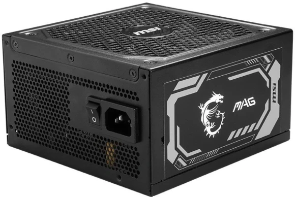 Блок питания MSI ATX 1250W MAG A1250GL Gen.5 80+ gold (20+4pin) APFC 135mm fan 12xSATA Cab Manag RTL