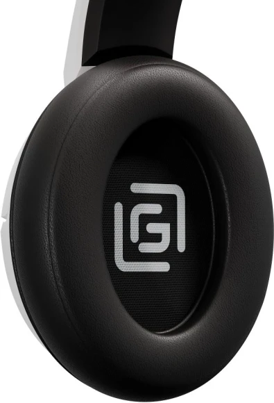 Наушники с микрофоном Оклик HS-L710G белый/черный 2м мониторные оголовье (1978693)