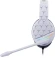 Наушники с микрофоном Оклик HS-L710G белый/черный 2м мониторные оголовье (1978693)
