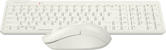 Клавиатура + мышь A4Tech Fstyler FG2300 Air клав:бежевый мышь:бежевый USB беспроводная slim (FG2300 AIR BEIGE)