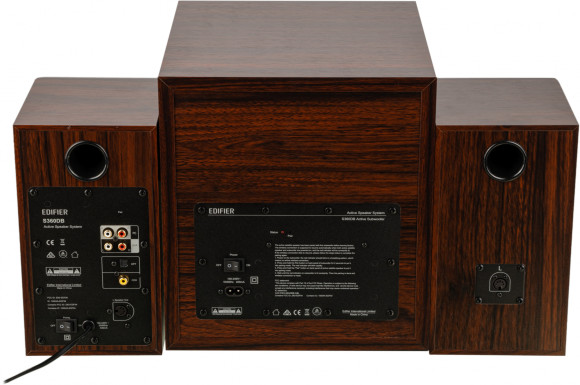 Колонки Edifier S360DB 2.1 коричневый 155Вт BT Колонки Edifier S360DB 2.1 коричневый 155Вт BT