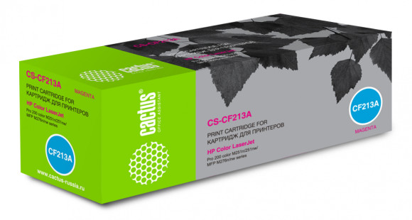 Картридж лазерный Cactus CS-CF213A CF213A пурпурный (1800стр.) для HP LaserJet Pro 200 M251/M276