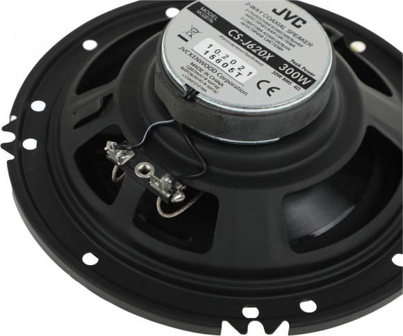 Колонки автомобильные JVC CS-J620X 300Вт 87дБ 4Ом 14.24см (6дюйм) (ком.:2кол.) коаксиальные двухполосные Колонки автомобильные JVC CS-J620X 300Вт 87дБ 4Ом 14.24см (6дюйм) (ком.:2кол.) коаксиальные двухполосные