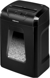 Шредер Fellowes PowerShred 12C (секр.P-4) фрагменты 12лист. 18лтр. скобы пл.карты Шредер Fellowes PowerShred 12C (секр.P-4) фрагменты 12лист. 18лтр. скобы пл.карты