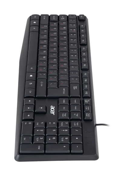 Клавиатура Acer OKW121 черный USB (ZL.KBDEE.00B) Клавиатура Acer OKW121 черный USB (ZL.KBDEE.00B)