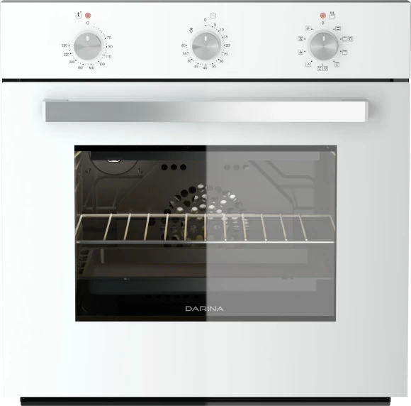Духовой шкаф Электрический Darina 1U BDE 111 707 W белый/белый Духовой шкаф Электрический Darina 1U BDE 111 707 W белый/белый