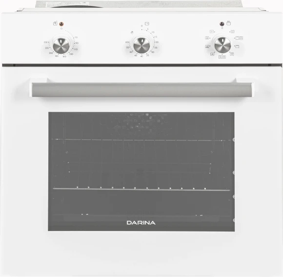 Духовой шкаф Электрический Darina 1U BDE 111 707 W белый/белый Духовой шкаф Электрический Darina 1U BDE 111 707 W белый/белый
