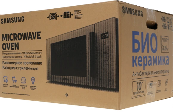 Микроволновая Печь Samsung MS23T5018AK/BW 23л. 800Вт черный