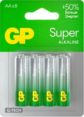 Батарея GP Super Alkaline 15AA21-2CRSBC2 AA (2шт) блистер Батарея GP Super Alkaline 15AA21-2CRSBC2 AA (2шт) блистер
