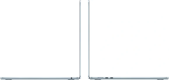Ноутбук Apple MacBook Air A3241 M4 10 core 16Gb SSD512Gb/10 core GPU 15.3" Liquid Retina (2880x1864) macOS lt.blue WiFi BT Cam (MC7C4LL/A)