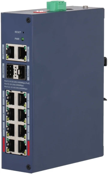 Коммутатор Dahua DH-CHS4212-8GT-110 (L2) 8x1Гбит/с управляемый