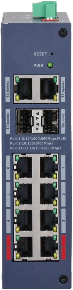 Коммутатор Dahua DH-CHS4212-8GT-110 (L2) 8x1Гбит/с управляемый