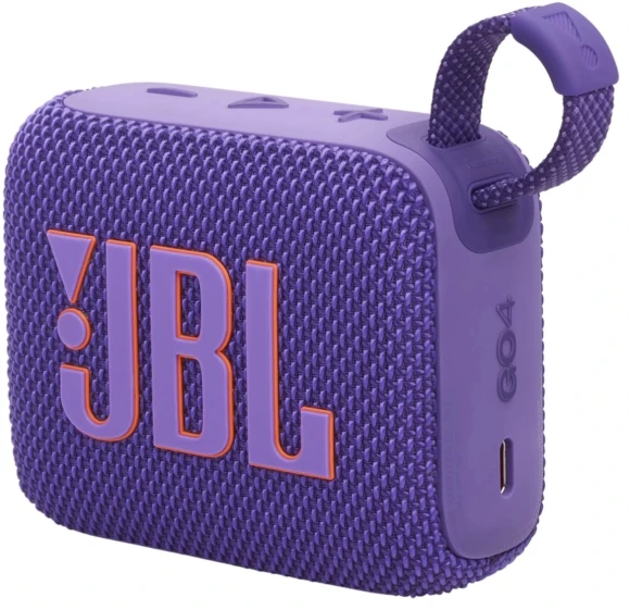 Колонка порт. JBL GO 4 фиолетовый 4.2W 1.0 BT 850mAh (JBLGO4PUR) Колонка порт. JBL GO 4 фиолетовый 4.2W 1.0 BT 850mAh (JBLGO4PUR)