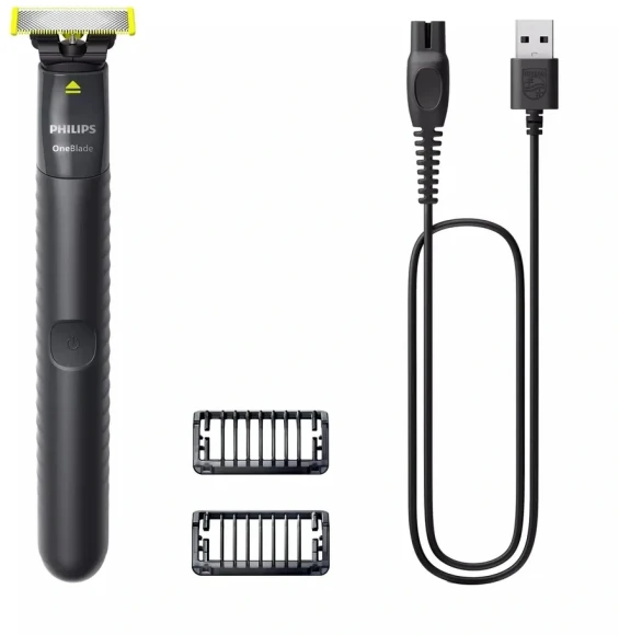 Триммер Philips OneBlade Pro QP1624/10 серый/зеленый