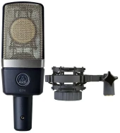 Микрофон проводной AKG C214 серый