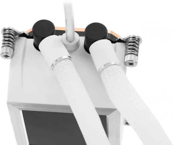 Система водяного охлаждения Lian-Li HydroShift LCD 360S Soc-AM5/AM4/1700/1851 белый 4-pin 29.8dB Al+Cu LCD 330W Ret (G89.GHSLCD36SW.R0)