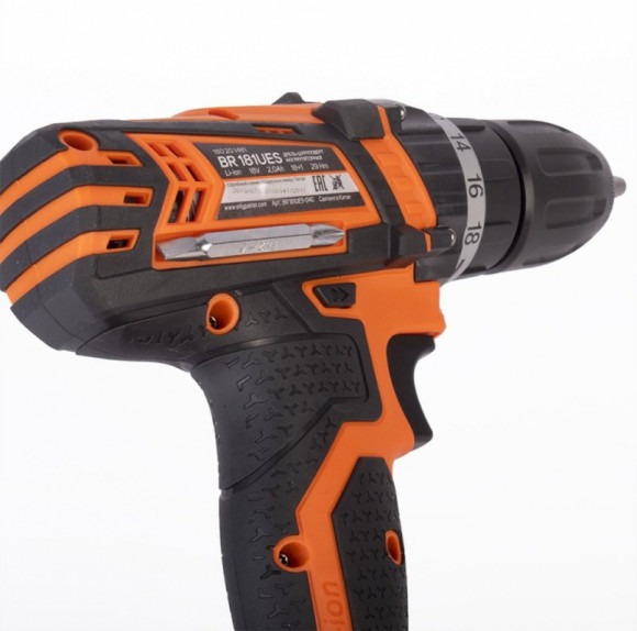 Дрель-шуруповерт Patriot BR 181UES аккум. патрон:быстрозажимной (кейс в комплекте) (180201481)