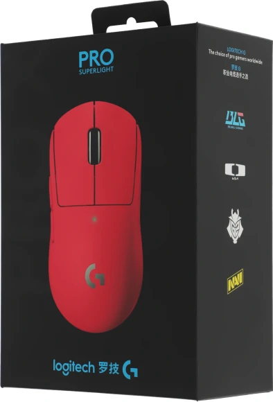 Мышь Logitech G Pro X Superlight розовый оптическая 25600dpi беспров. USB 4but (910-005960)