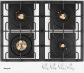 Газовая варочная поверхность Weissgauff HGG 6445 WH Volcano Burner белый Газовая варочная поверхность Weissgauff HGG 6445 WH Volcano Burner белый