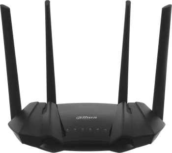 Роутер Dahua DH-AX15M AX1500 10/100BASE-TX/4G черный