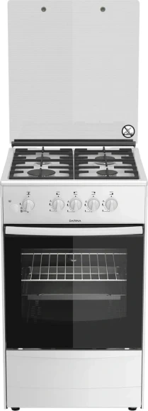 Плита Газовая Darina ABA 3007 W белый (стеклянная крышка) реш.чугун Плита Газовая Darina ABA 3007 W белый (стеклянная крышка) реш.чугун