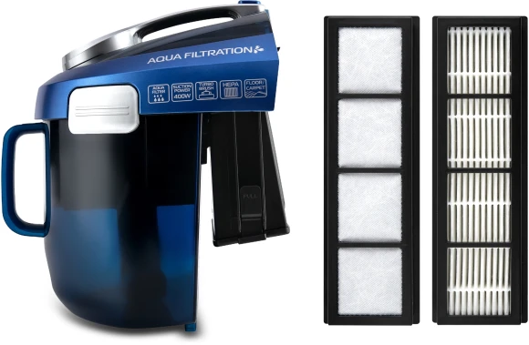 Пылесос моющий Vitek VT-1886 1800Вт синий