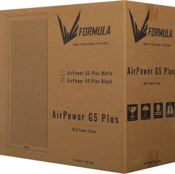 Корпус Formula Air Power G5 Plus черный без БП ATX 2xUSB2.0 audio bott PSU Корпус Formula Air Power G5 Plus черный без БП ATX 2xUSB2.0 audio bott PSU