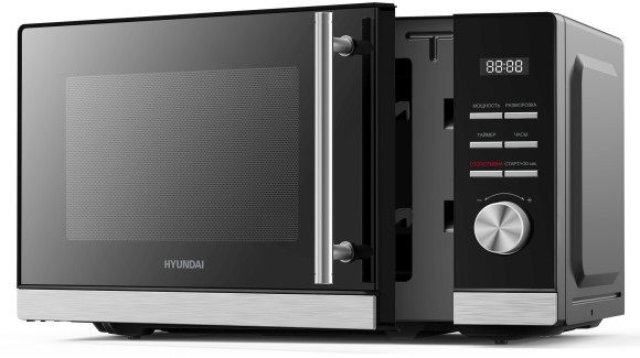 Микроволновая Печь Hyundai HYM-D3005 20л. 700Вт черный/стальной Микроволновая Печь Hyundai HYM-D3005 20л. 700Вт черный/стальной
