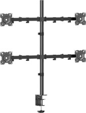 Кронштейн для мониторов Onkron D421E черный 13"-32" макс.32кг настольный поворот и наклон Кронштейн для мониторов Onkron D421E черный 13"-32" макс.32кг настольный поворот и наклон