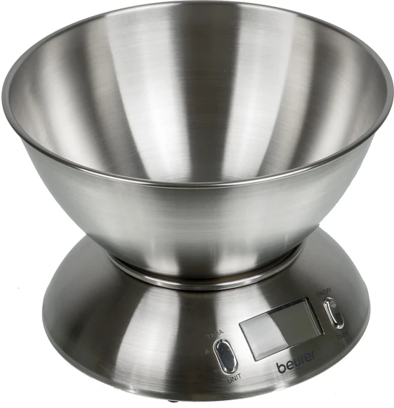 Весы кухонные электронные Beurer KS54 макс.вес:5кг серебристый