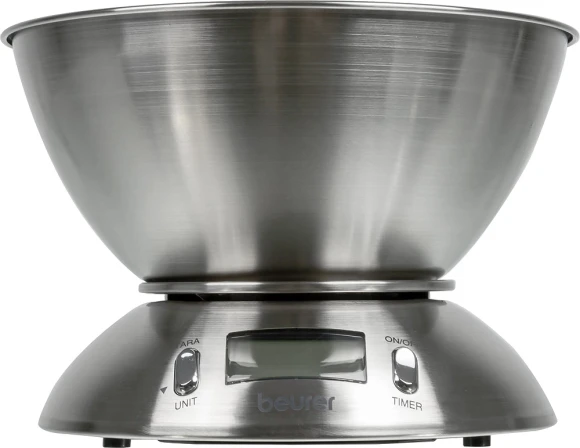 Весы кухонные электронные Beurer KS54 макс.вес:5кг серебристый