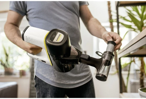 Пылесос Karcher VC 6 Cordless серебристый/белый