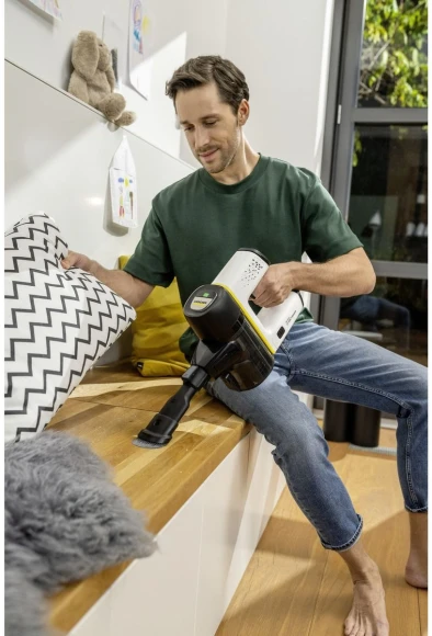 Пылесос Karcher VC 6 Cordless серебристый/белый