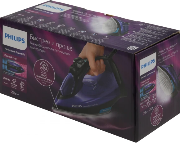 Утюг Philips PerfectCare GC3925/30 2500Вт синий/черный Утюг Philips PerfectCare GC3925/30 2500Вт синий/черный